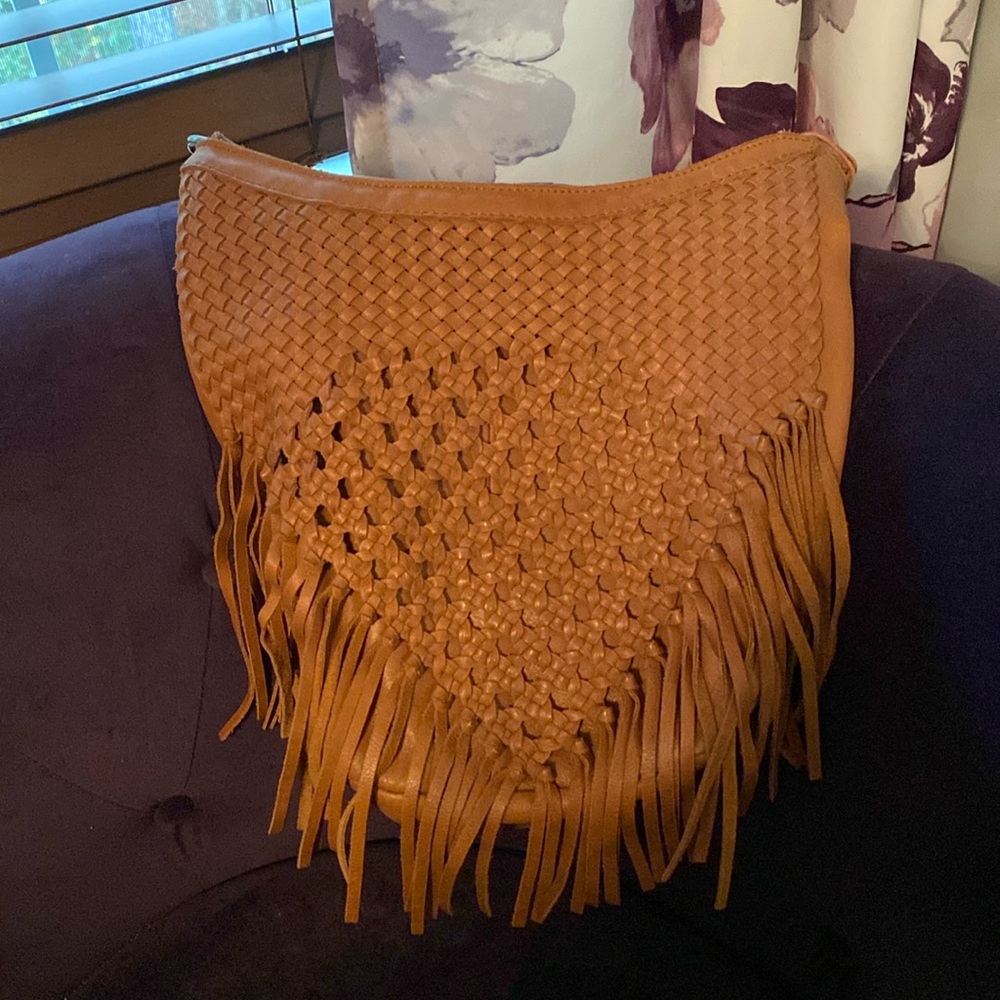 Fringe purse
